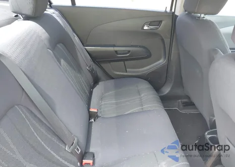 2013 Chevrolet Sonic Lt Auto из США, поврежденный, VIN 1G1JC5SH6D4206474